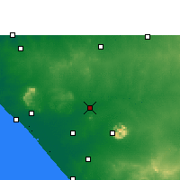 Nearby Forecast Locations - Upleta - карта