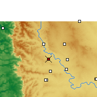 Nearby Forecast Locations - Uran Islampur - карта