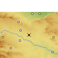Nearby Forecast Locations - Vaijapur - карта