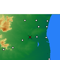 Nearby Forecast Locations - Virudhachalam - карта