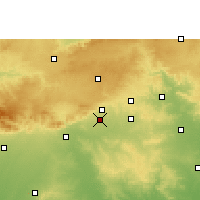 Nearby Forecast Locations - Warud - карта