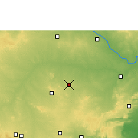 Nearby Forecast Locations - Yemmiganur - карта