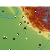 Nearby Forecast Locations - Zirakpur - карта