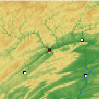 Nearby Forecast Locations - Лок-Хейвен - карта