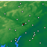 Nearby Forecast Locations - Норристаун - карта