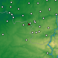 Nearby Forecast Locations - Эркелин - карта