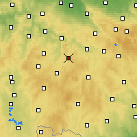 Nearby Forecast Locations - Гумполец - карта
