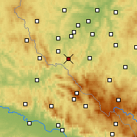 Nearby Forecast Locations - Кдине - карта