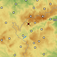 Nearby Forecast Locations - Ротава - карта