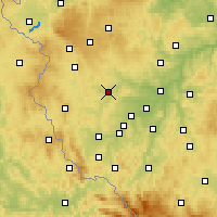 Nearby Forecast Locations - Стршибро - карта