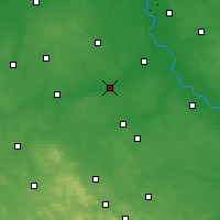 Nearby Forecast Locations - Бялобжеги - карта
