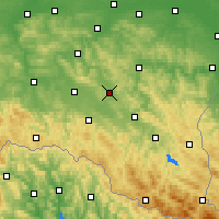 Nearby Forecast Locations - Бжозув - карта