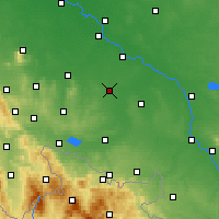 Nearby Forecast Locations - Гродкув - карта