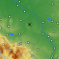 Nearby Forecast Locations - Немодлин - карта