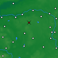 Nearby Forecast Locations - Пневы - карта