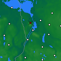 Nearby Forecast Locations - Полице - карта