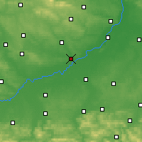 Nearby Forecast Locations - Поланец - карта