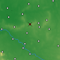 Nearby Forecast Locations - Твардогура - карта