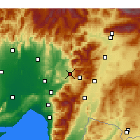 Nearby Forecast Locations - Дюзичи - карта