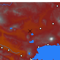 Nearby Forecast Locations - Буланык - карта