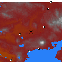Nearby Forecast Locations - Малазгирт - карта