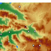 Nearby Forecast Locations - Buldan - карта