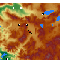 Nearby Forecast Locations - Аджипаям - карта