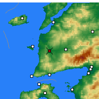 Nearby Forecast Locations - Эзине - карта