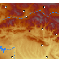 Nearby Forecast Locations - Лидже - карта