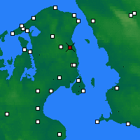 Nearby Forecast Locations - Хёрсхольм - карта