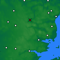 Nearby Forecast Locations - Силькеборг - карта