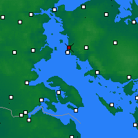 Nearby Forecast Locations - Assens - карта
