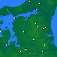 Nearby Forecast Locations - Нибе - карта