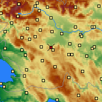 Nearby Forecast Locations - Borovnica - карта