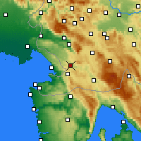 Nearby Forecast Locations - Divača - карта
