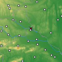 Nearby Forecast Locations - Lendava - карта