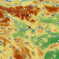 Nearby Forecast Locations - Moravče - карта