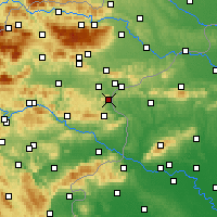 Nearby Forecast Locations - Podčetrtek - карта