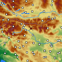 Nearby Forecast Locations - Tržič - карта