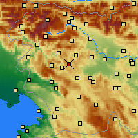 Nearby Forecast Locations - Žiri - карта