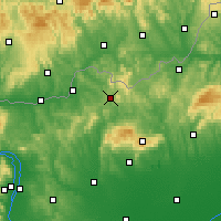 Nearby Forecast Locations - Шальготарьян - карта