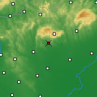 Nearby Forecast Locations - Дьёндьёш - карта