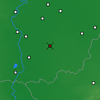 Nearby Forecast Locations - Орошхаза - карта