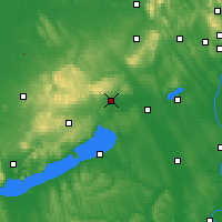 Nearby Forecast Locations - Варпалота - карта