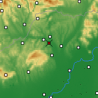 Nearby Forecast Locations - Шайосентпетер - карта