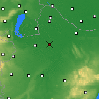 Nearby Forecast Locations - Чорна - карта