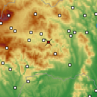Nearby Forecast Locations - Кромпахи - карта