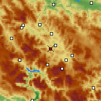 Nearby Forecast Locations - Киселяк - карта