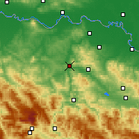 Nearby Forecast Locations - Добой - карта