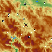 Nearby Forecast Locations - Високо - карта